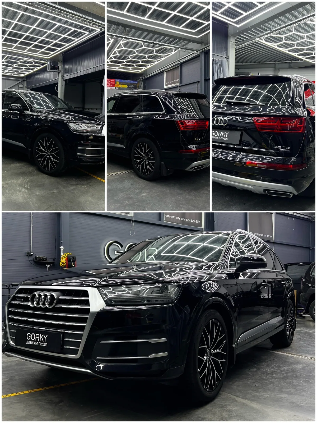Сдали после восстановительного комплекса AUDI Q7.