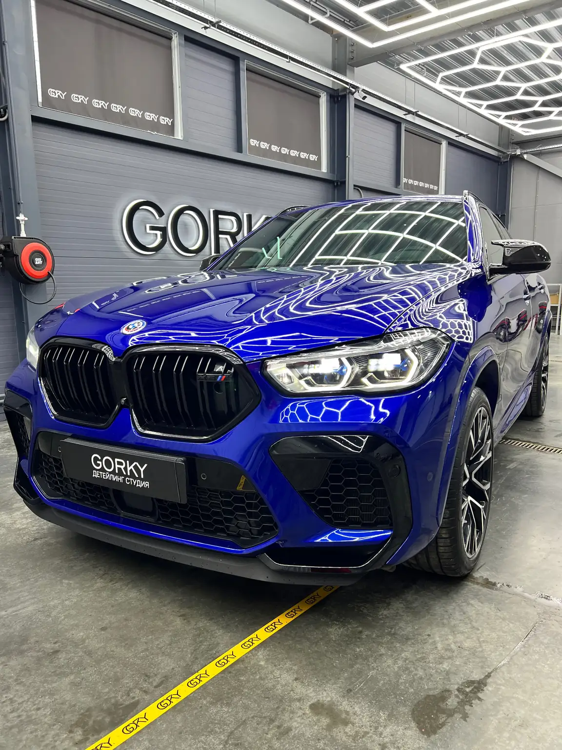 BMW X6 M после работ в GORKY